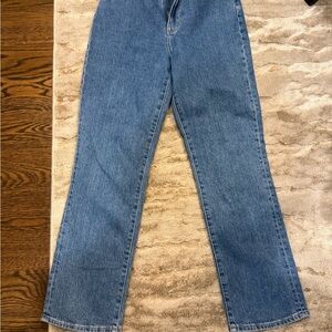 Ultra High Waist Mom Jeans by &denim